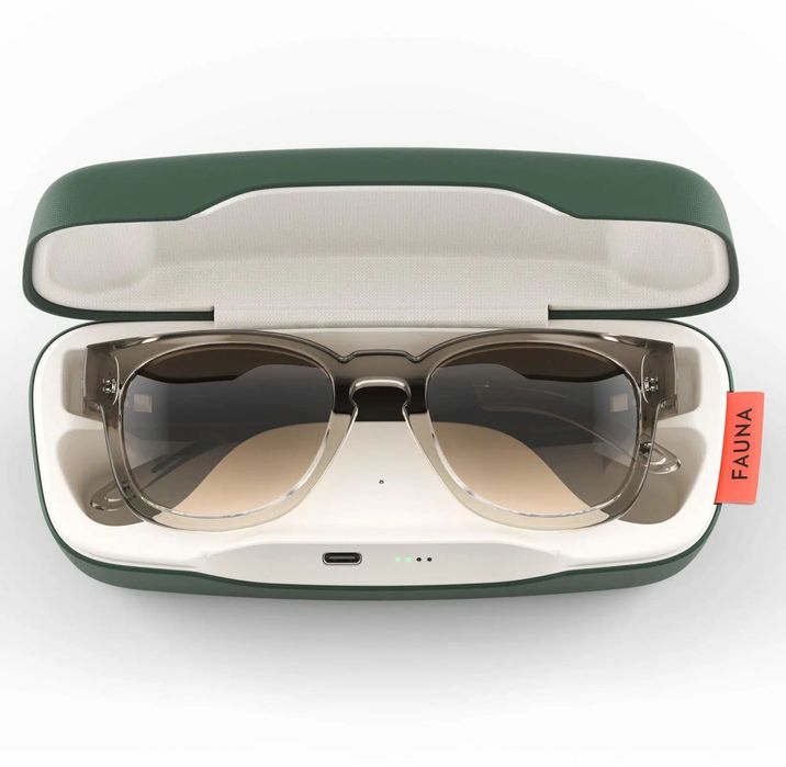 Smartglasses Fauna Spiro Transparent (Bluetooth)-novos,3 anos garantia