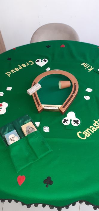 Pano para jogos com acessórios