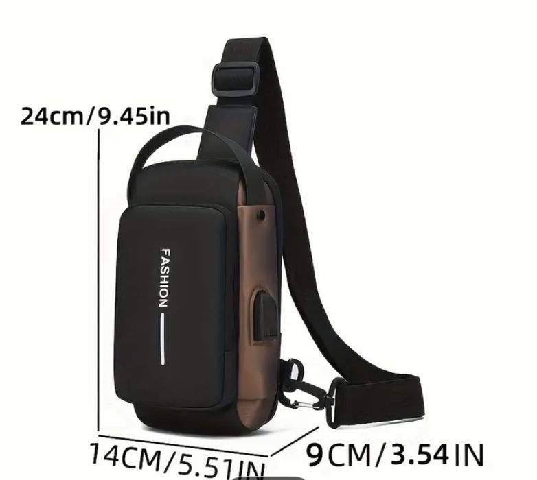 Чоловіча сумка на груди