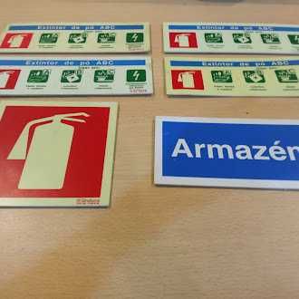 Placas de Sinalização
