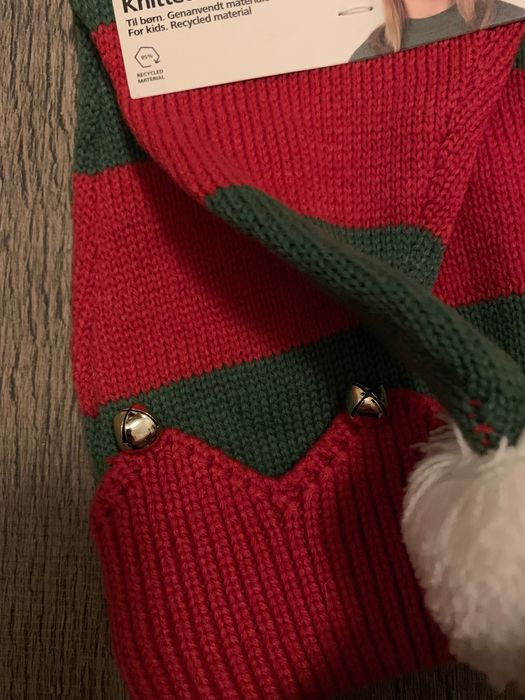 Czapka elf tiger święta świąteczna