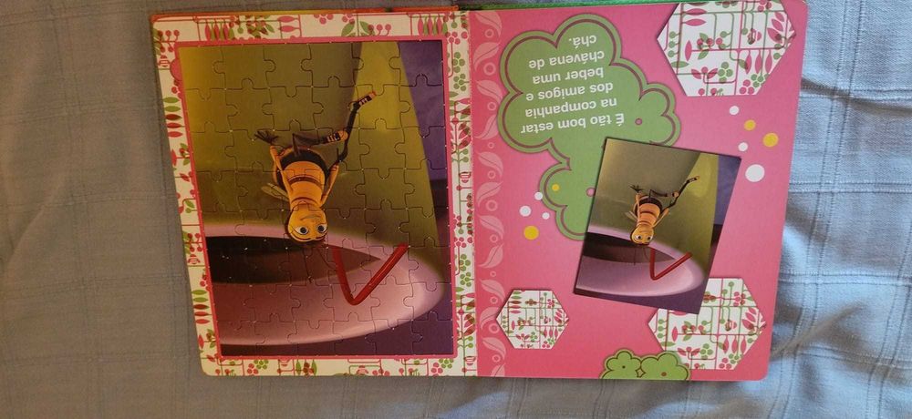 Livro Puzzle - Bee movie