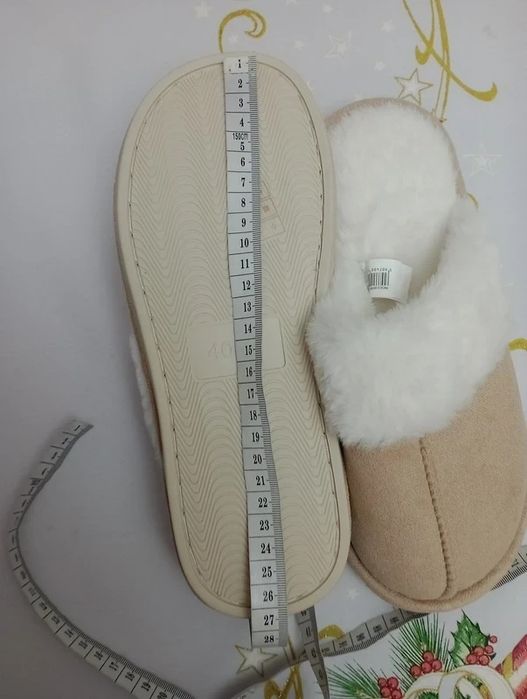 Kapcie damskie rozm 40/41 nowe