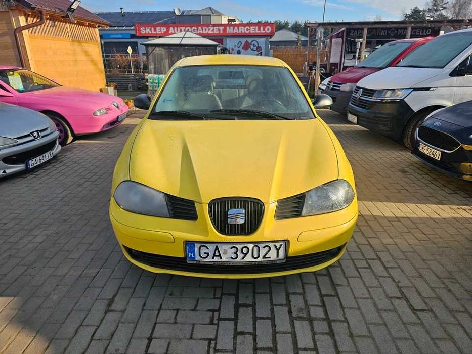 Seat Ibiza 2003r/1.2benz/64KM/miejskie auto/opłaty aktualne/oszczędny