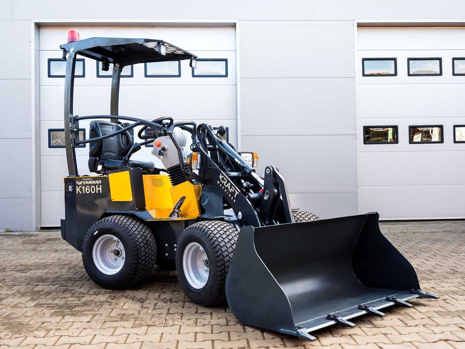 Ładowarka kołowa KRAFT K160H Yanmar Transport cała PL Gwarancja Części