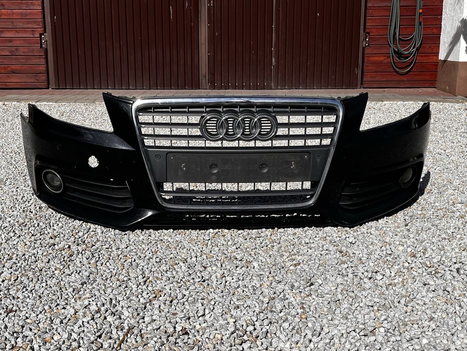 kompletny zderzak przedni audi a4 b8 przedlift