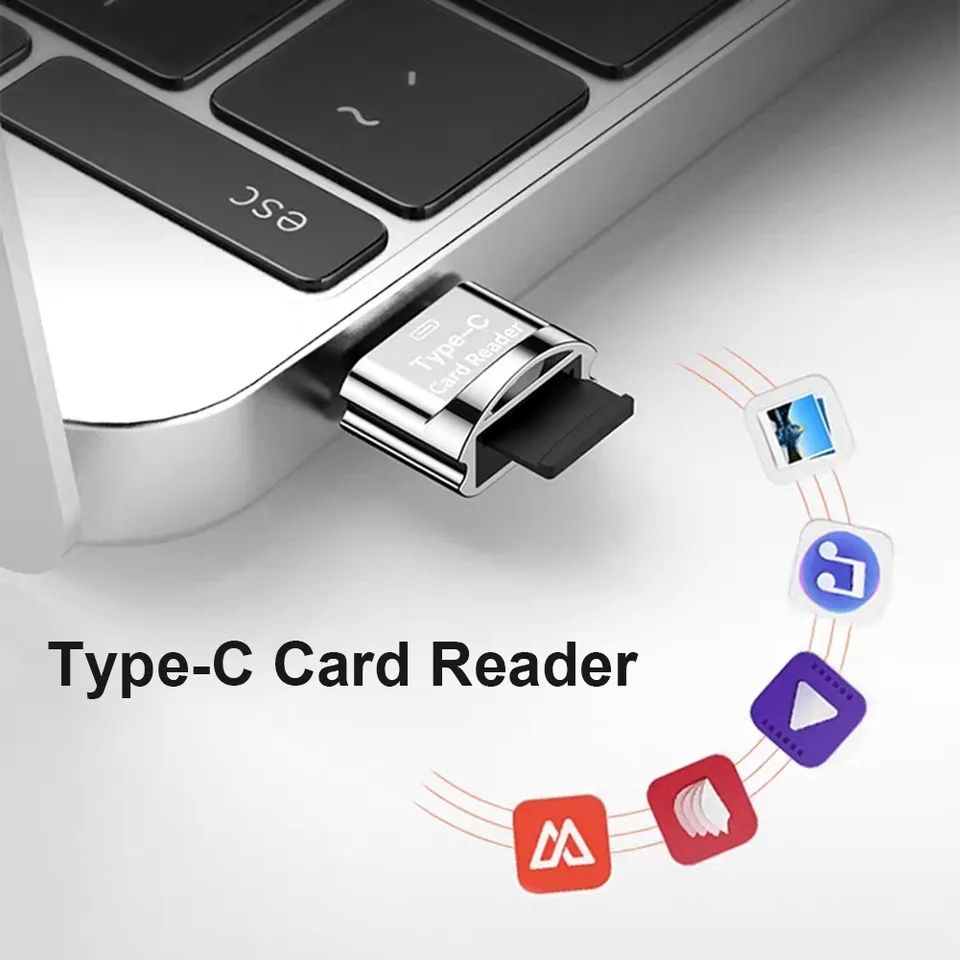 Кардридер Тайп си картридер Card reader Type c ОТГ OTG: 95 грн. - Інші ...