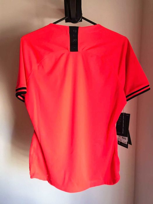camisola psg paris saint germain nike jordan mulher t shirt futebol equipamento