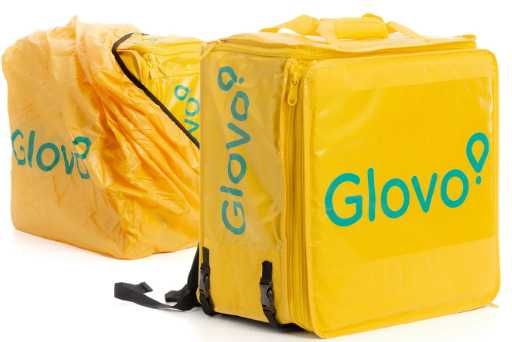 Mochila Glovo Expansível