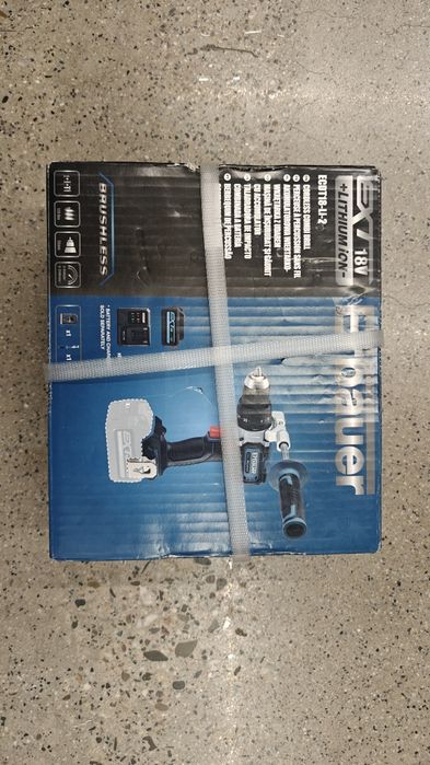 Wiertarko-wkrętarka Erbauer ECD18-Li-2 18V Brushless | NOWA  Gwarancja