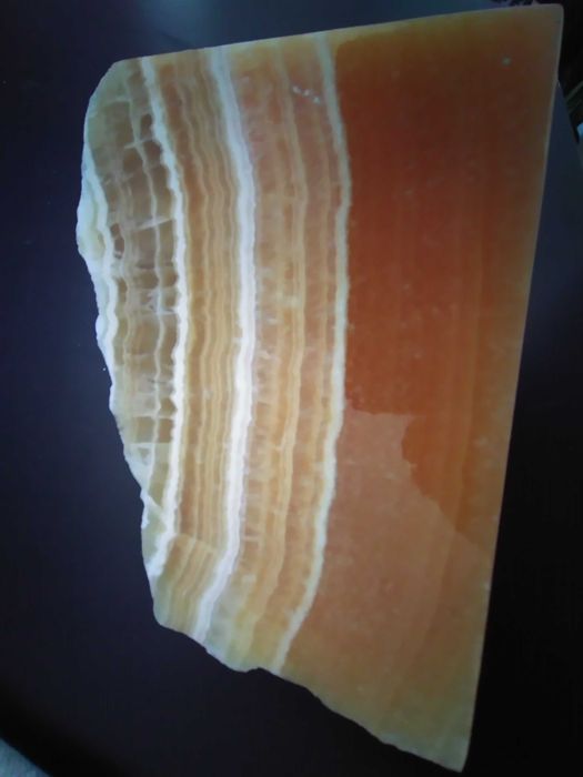 Pedra preciosa natural laranja