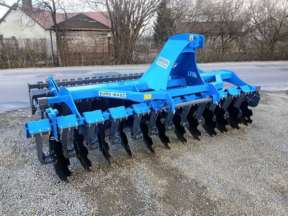 brona talerzowa Euro-Masz/bez hydro/talerzówka CIĘŻKA, talerze 510/560