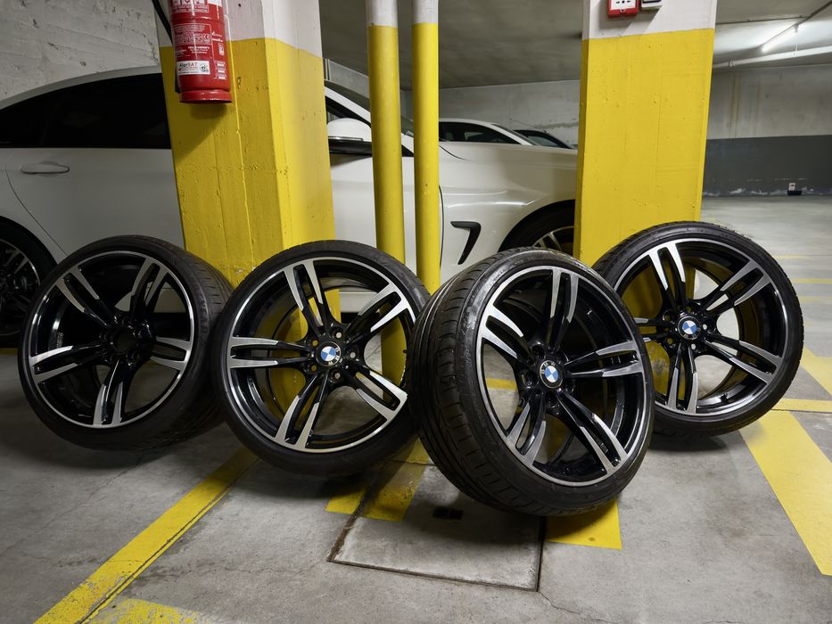 Jantes 19 bmw originais forjadas com pneus