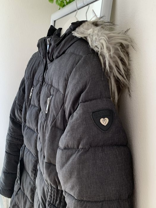 Casaco de inverno estilo sobretudo