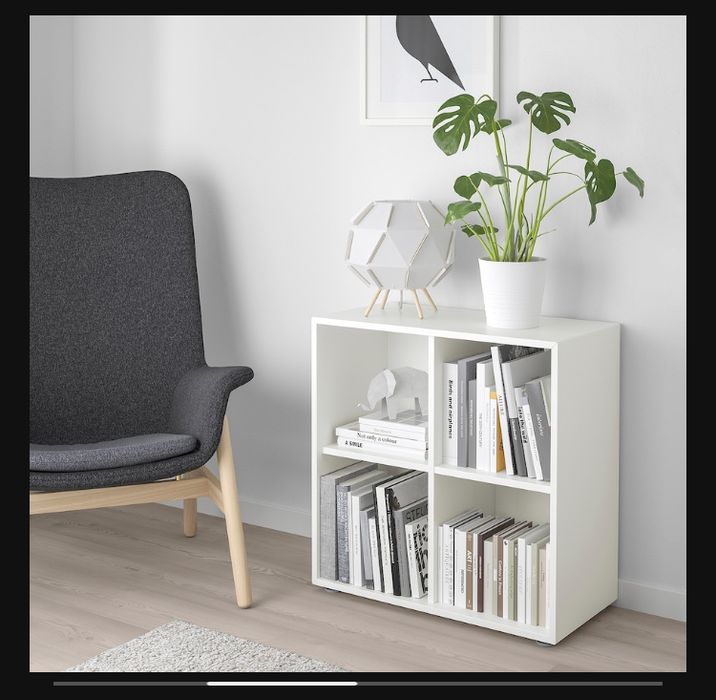 Ikea EKet armário (cinza claro) com pés