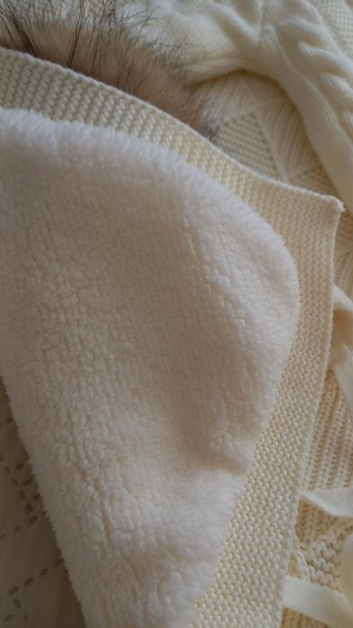 Комбінезон зимовий на виписку 56 розмір плед новий комплект