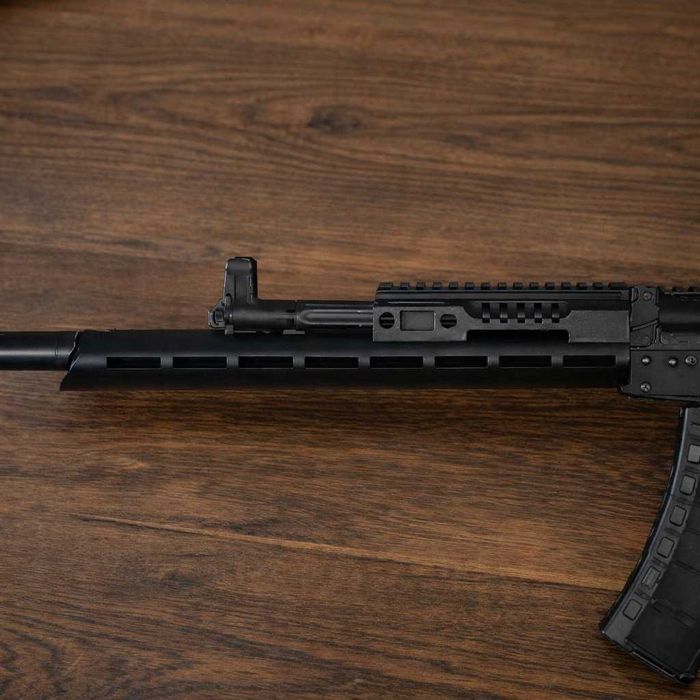 Нижня цівка АК-12, сталь, M-LOK, чорна.