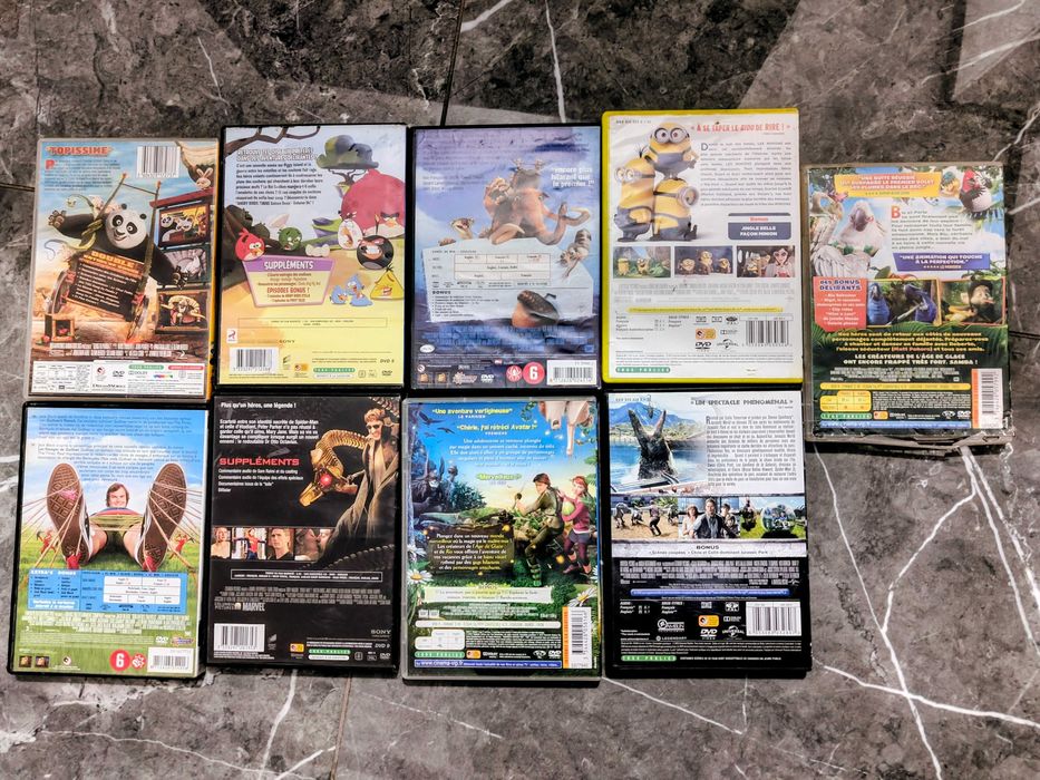 DVDs originais em bom estado