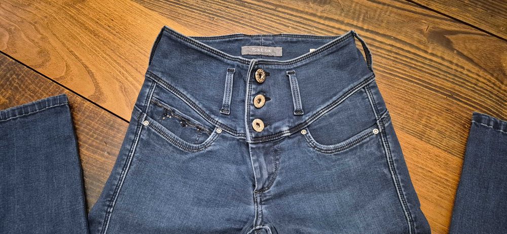 Calças Ganga Salsa PushUp Mystery - Tam 27/ XS