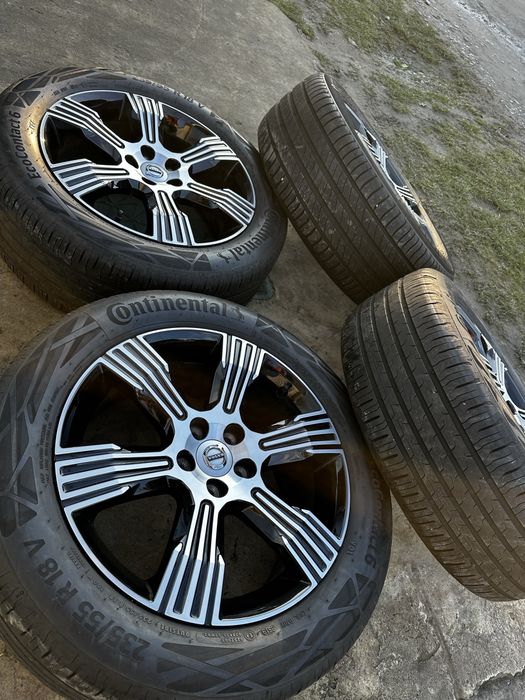 Диски Volvo r18 5/108 +Літні Шини EX30 XC40 60 Ford Escape Galaxy Kuga