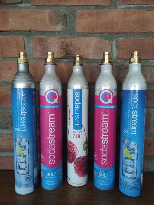 Gaz do butli Sodastream quick connect twist connect soda stream gas