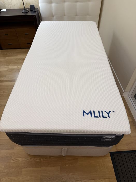 Topper ou Sobre Colchão Viscoelástico da marca MLILY - 90X190 cm