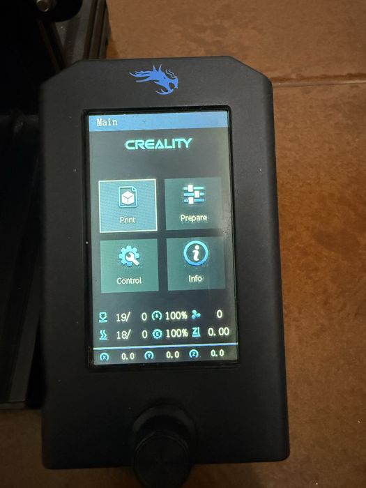 Creality Ender 3 V2 + Upgrades (Extrusora Metal & Molas) - Impecável