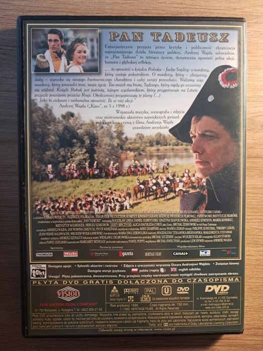 Pan Tadeusz | Linda | Wajda | DVD