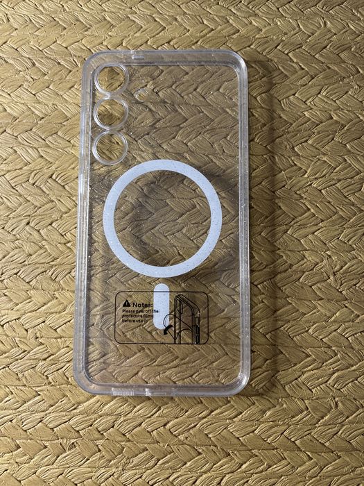 Etui brokatowe na telefon Samsung S25 Plus/ MagSafe - nowe