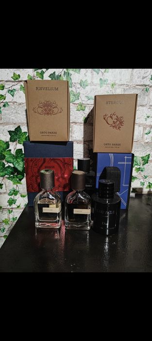 Парфуми в рідному флаконі orto parisi  black afgano Sauvage dior