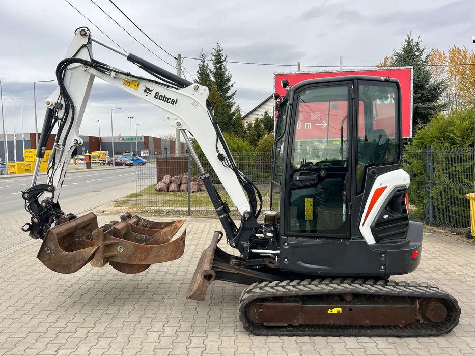 Bobcat E35z  Minikoparka, powertilt, centralne smarowanie, klima, 3 łyżki