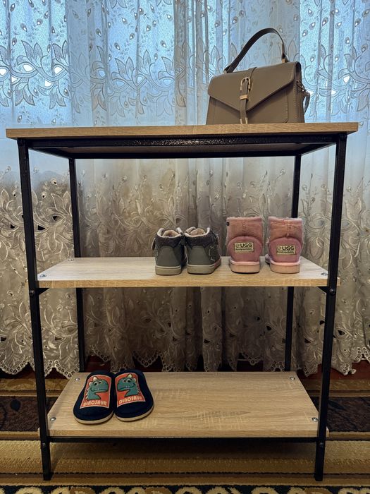 Стелаж для взуття/квітів в стилі лофт