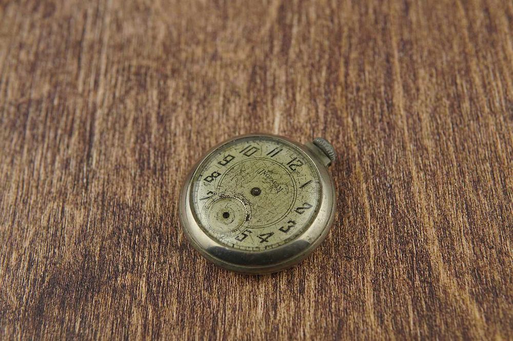 Zegarek kieszonkowy Ingraham WW2 lata 20' dewizka vintage retro