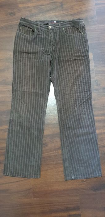 Sprzedam spodnie sztruksowe brązowe REPORTER XXL