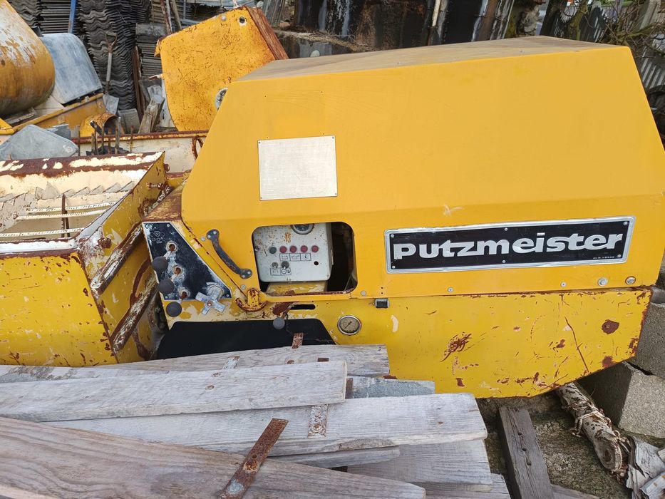 Máquina  de reboco  putzmeister