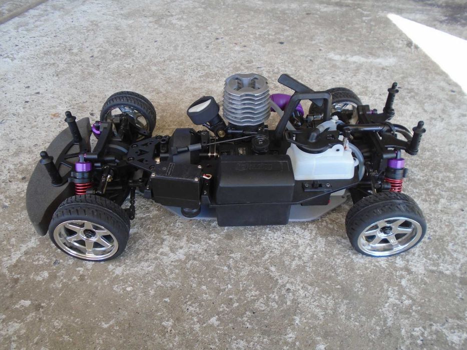 HPI RS4 1:10 Nitro 4WD  Nissan Sylvia S15 Model RC Spalinowy