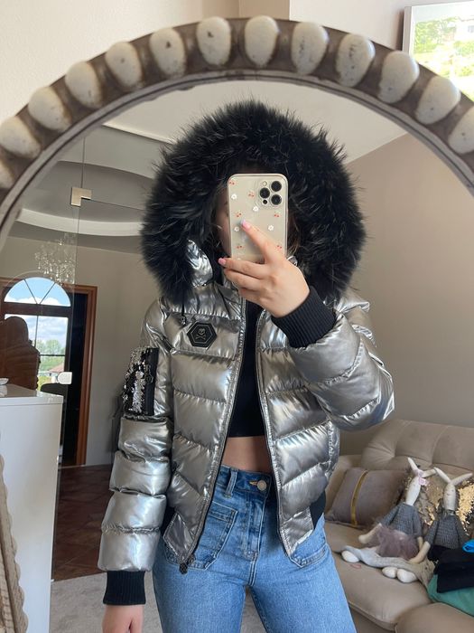 Srebrna kurtka Philipp Plein S Limited Edition viral