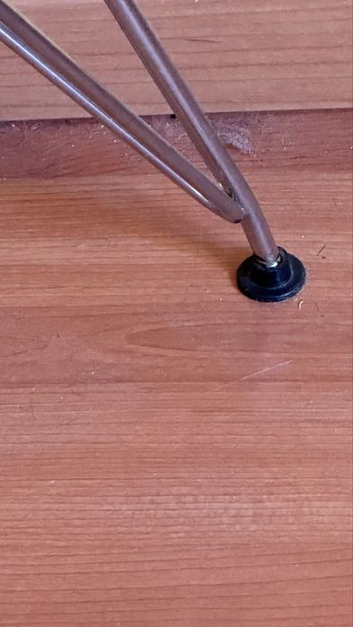 Mesa de Jantar/Café Redonda Estilo Eames (Base Eiffel) – Alta Qualidade