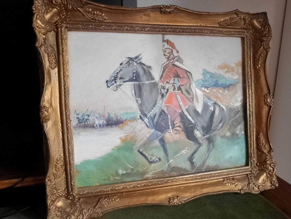 Józef Brandt obraz olejny