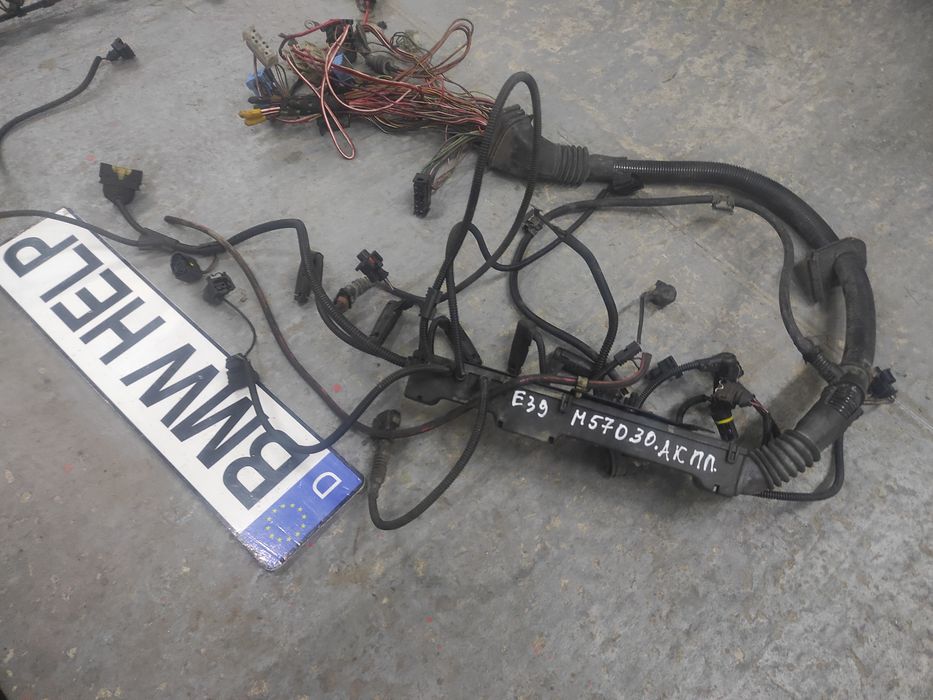Проводка Двигателя ДВС M57 D30 акпп БМВ Е39 Автомат Разборка BMW HELP