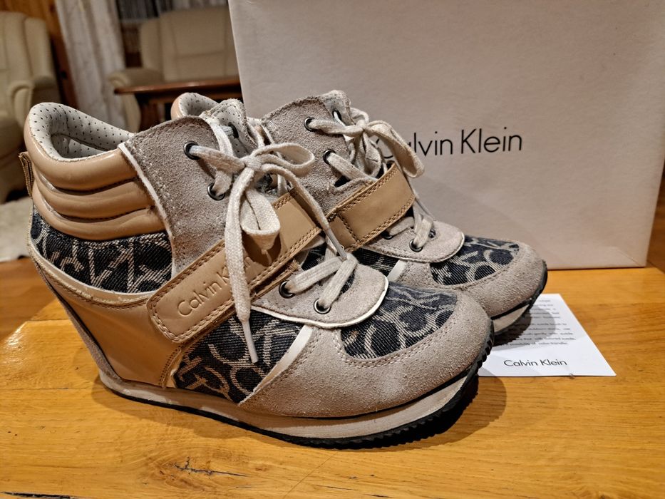 Buty Calvin Klein sneakersy półbuty zimowe 39