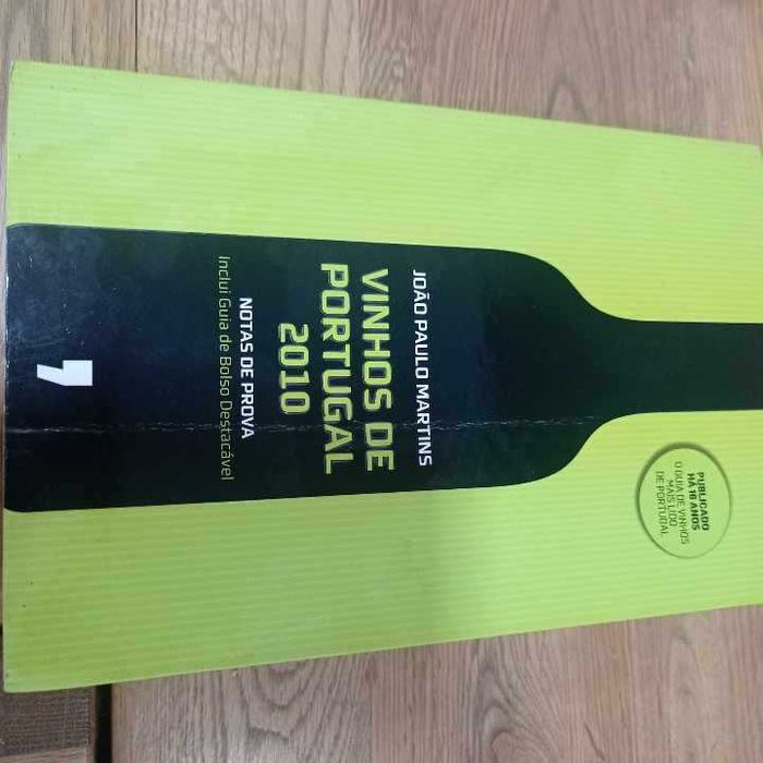 vendo livro vinhos de Portugal 2010