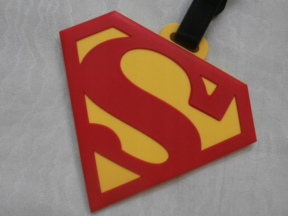 Zawieszka Superman logo na walizke orginal