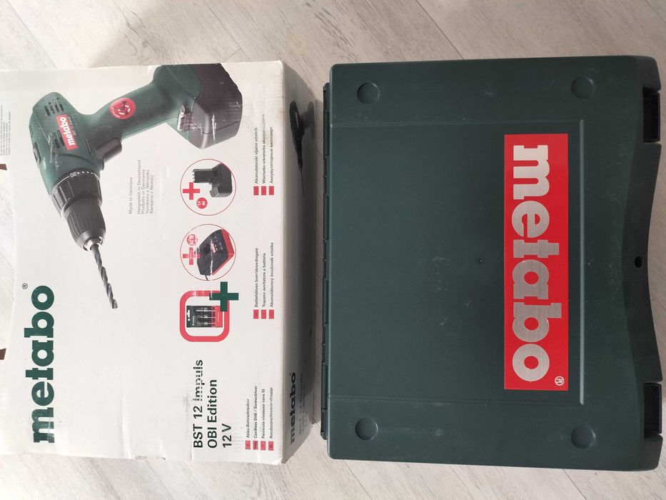 Wiertarko-wkrętarka akumulatorowa METABO BST 12