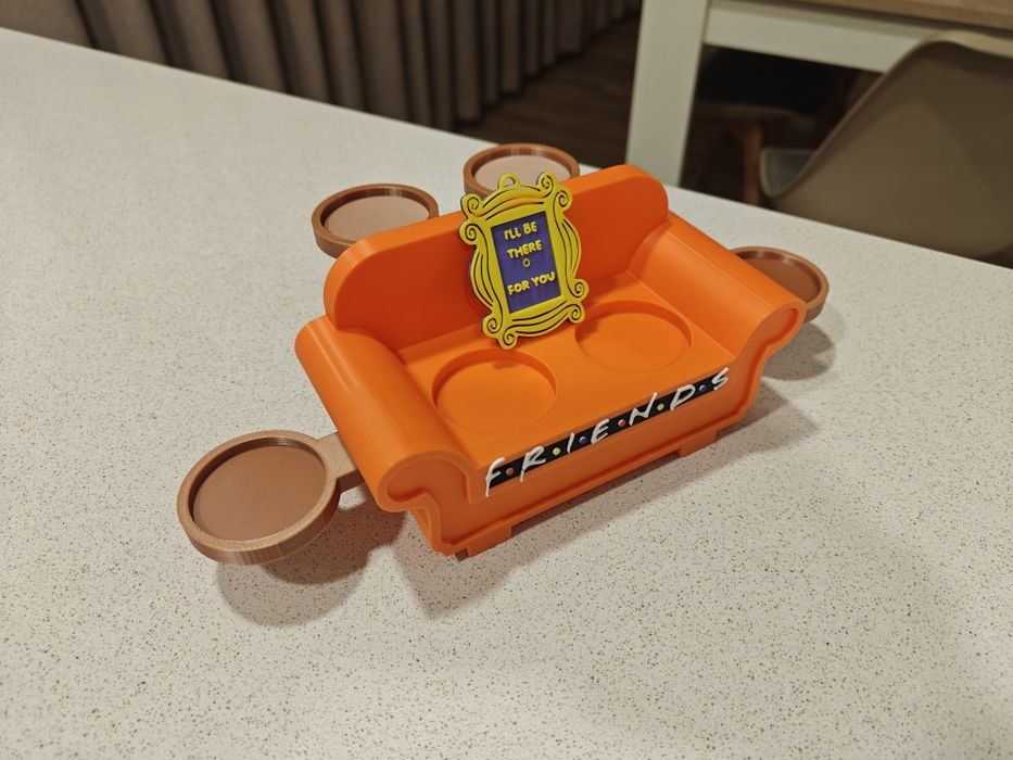 Expositor sofá Friends Funko Pop McDonalds