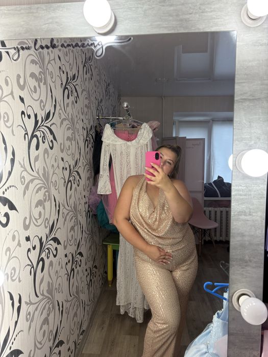 Плаття на фотосесію Комбінезон в паєтки сукня