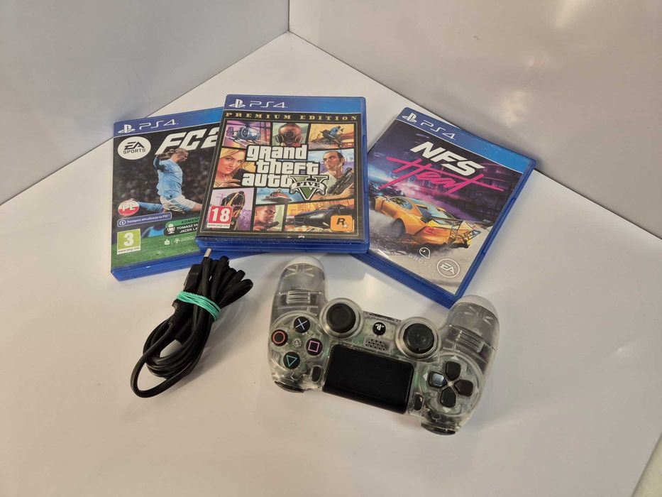 Konsola Sony PS4 Slim 1TB + PAD + 3 GRY