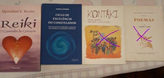 Vendo livros em segunda mão