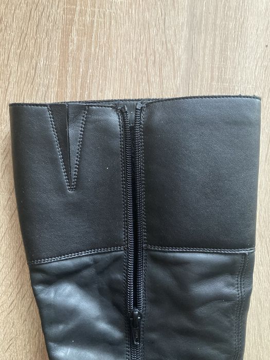 Жіночі шкіряні чоботи сапожки взуття Rieker 38 розмір