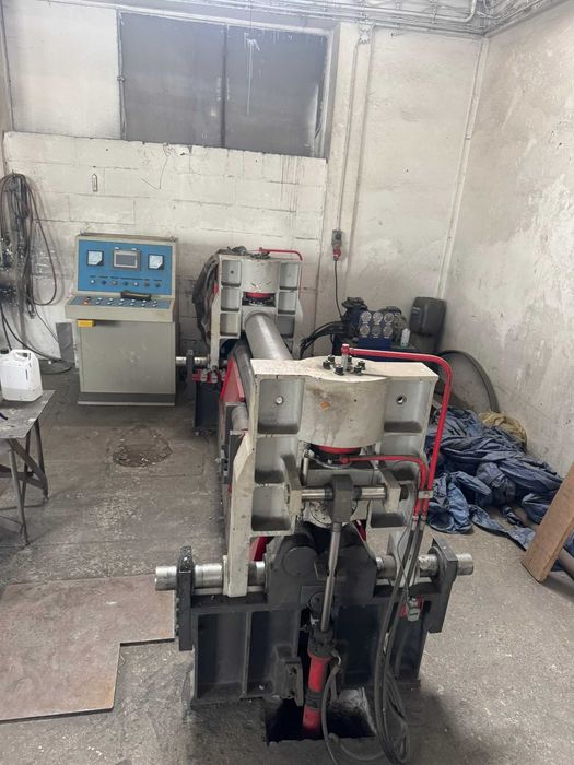 Walcarka hydrauliczna 3 – rolkowa MTPS 8 x 2000 zwijarka